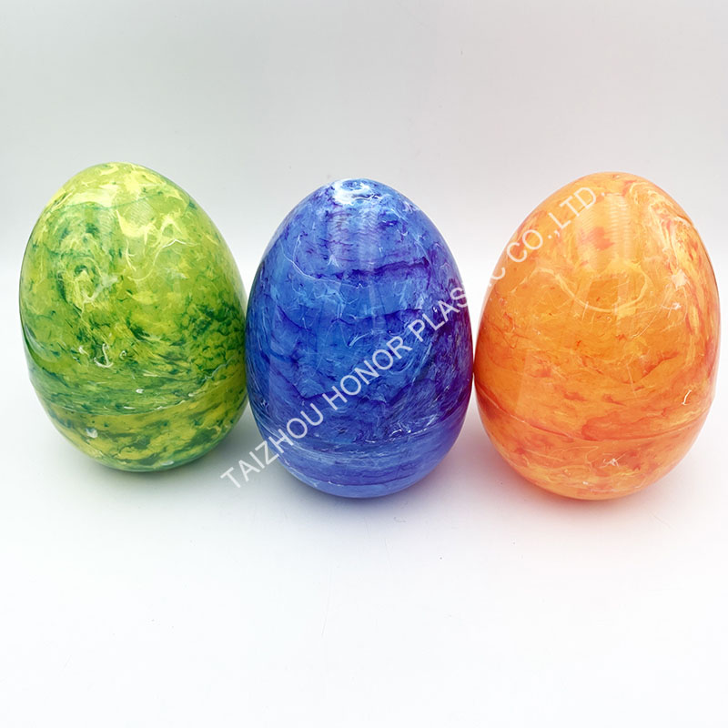 6" Marbling Easter eggs