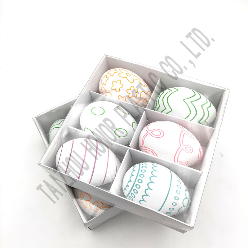 6cm吹塑印刷蛋6个装