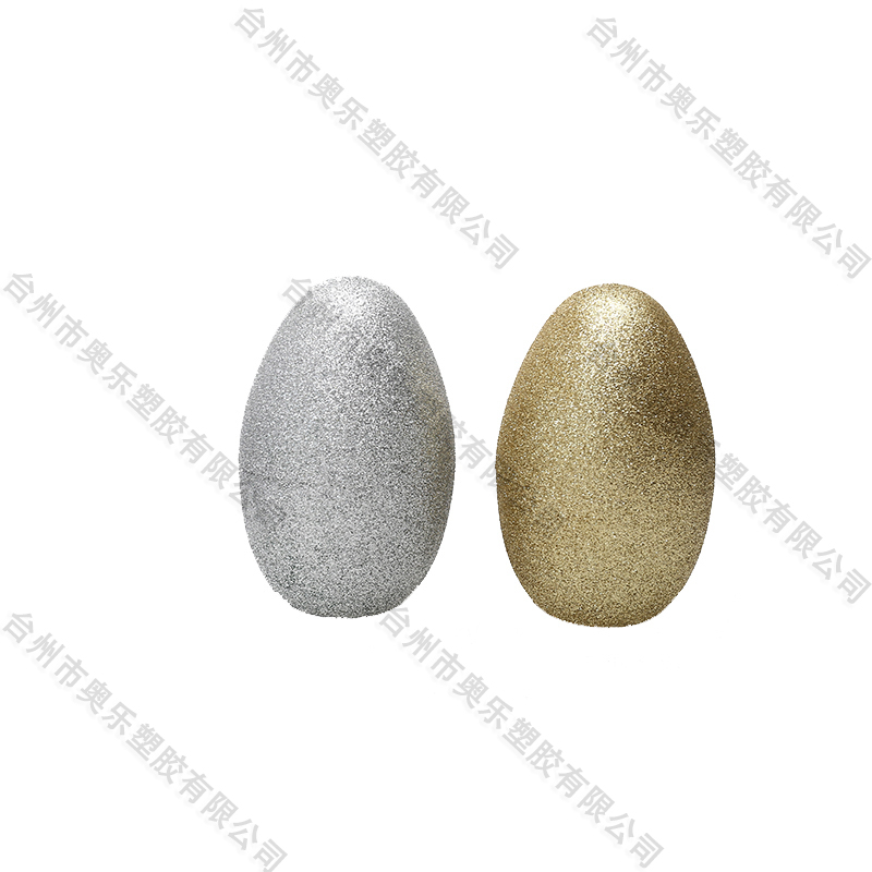 5.5"Glitter Fillable Eggs 1