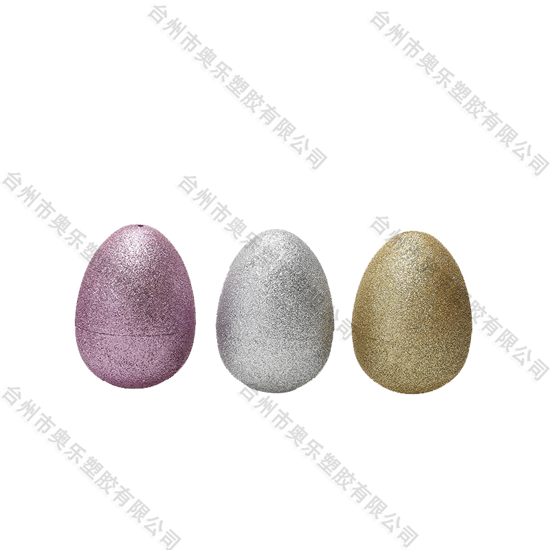 4.4"Glitter Fillable Eggs 3