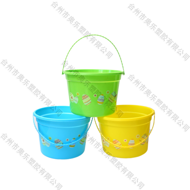 Printing plastic bucket-1
