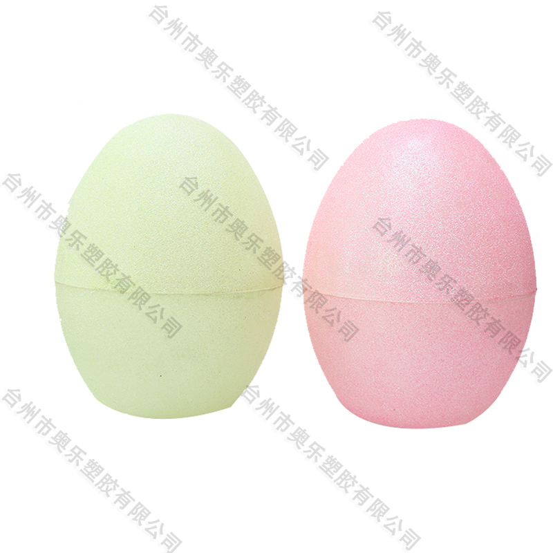 8"Translucen Glitter Fillable Eggs-2