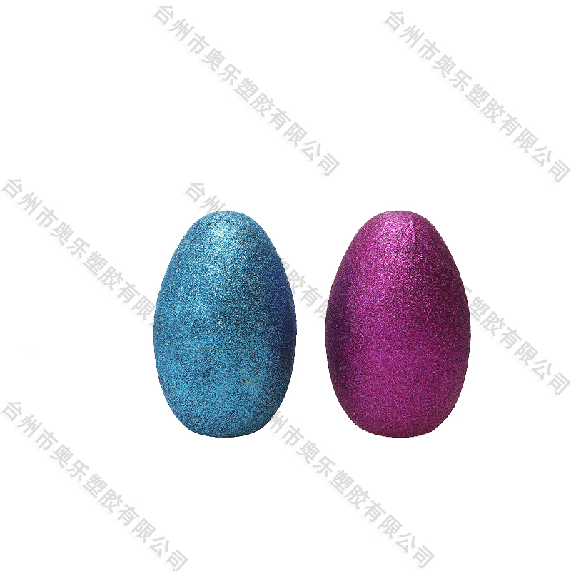 5.5"Glitter Fillable Eggs 3