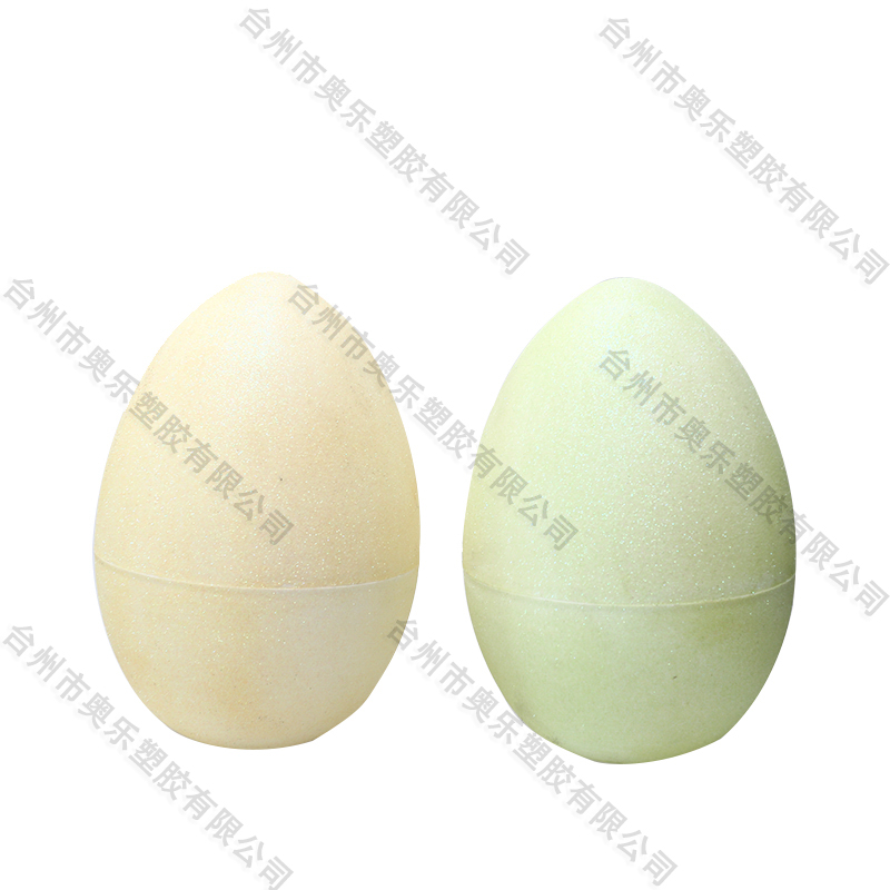 10" Light colors Glitter Fillable Eggs-2