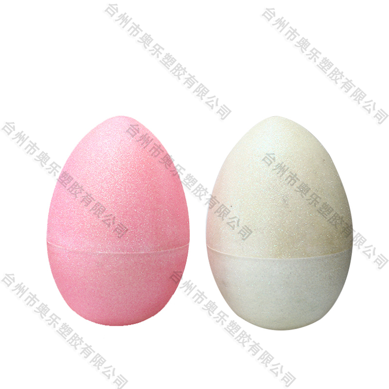 10" Light colors Glitter Fillable Eggs-1