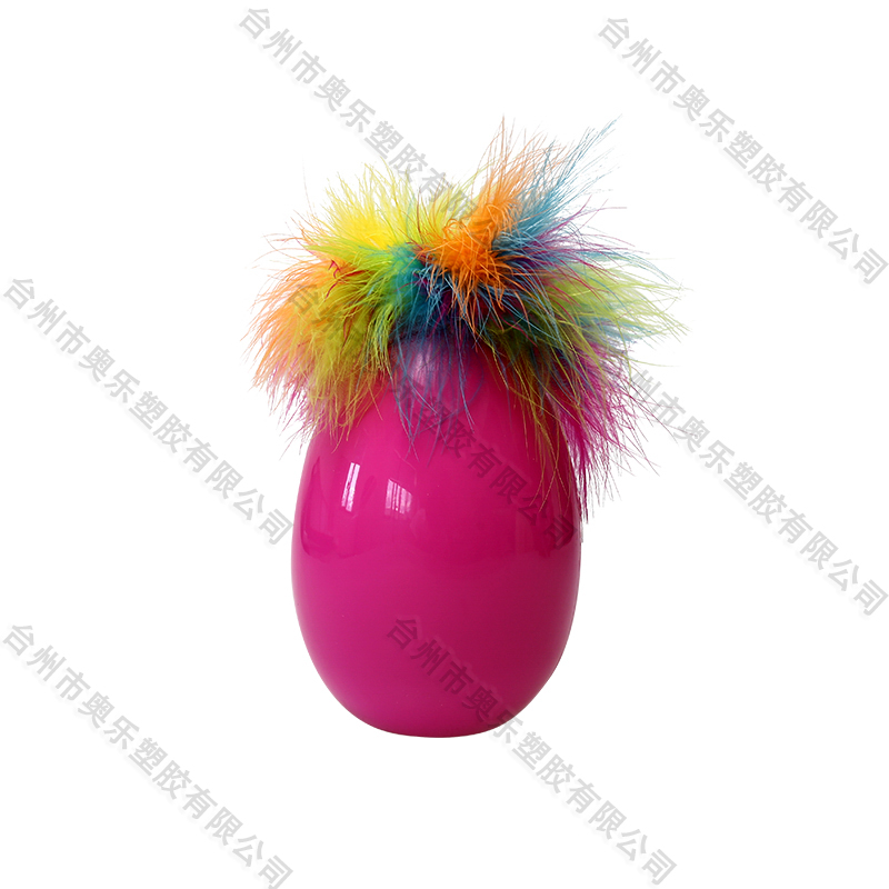 5.5"Easter Feather Eggs