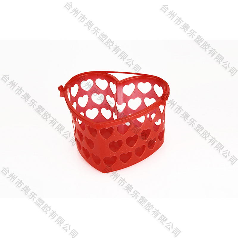 Plastic Heart basket