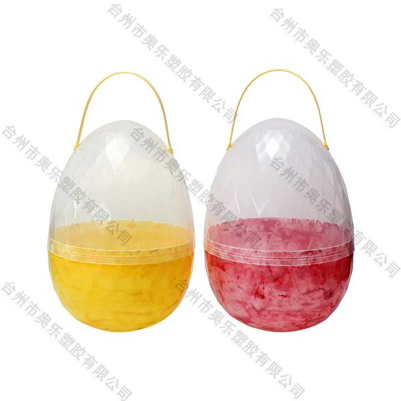 10" Marble Fillable Eggs