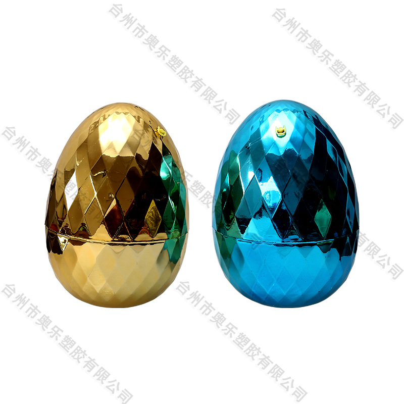 10"Metallic Fillable Eggs 