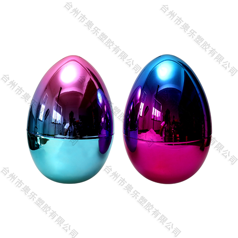 10"Metallic Fillable Eggs 