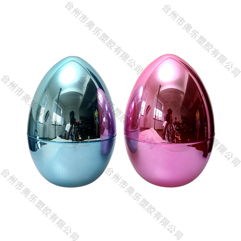 10"Metallic Fillable Glossy Eggs 