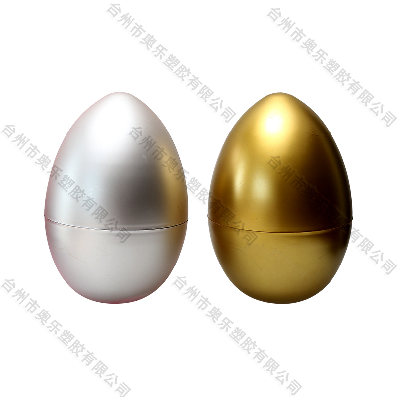 10"Metallic Fillable Matt Eggs 