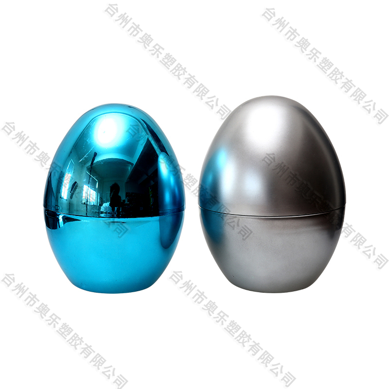 8"Metallic Fillable Glossy  eggs