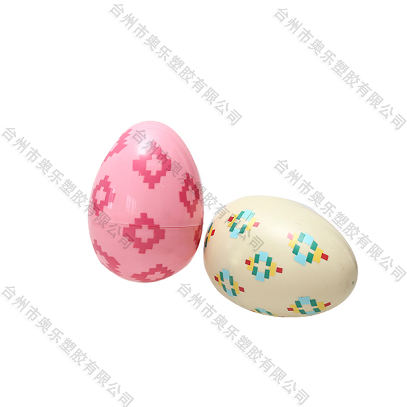 Printed Flowers Eggs