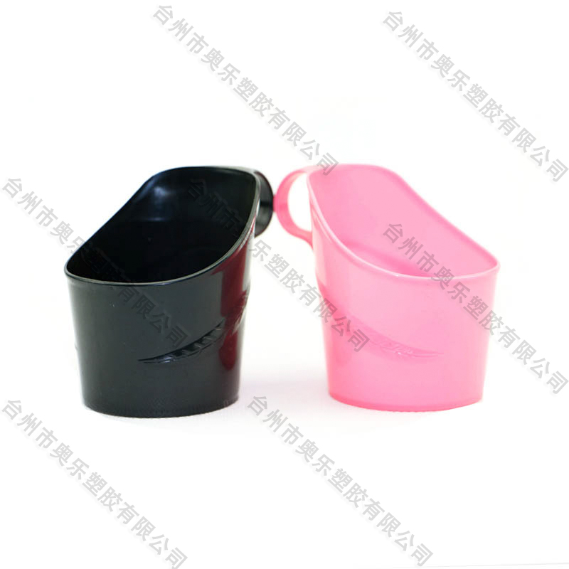 Oblique opening Plastic cup