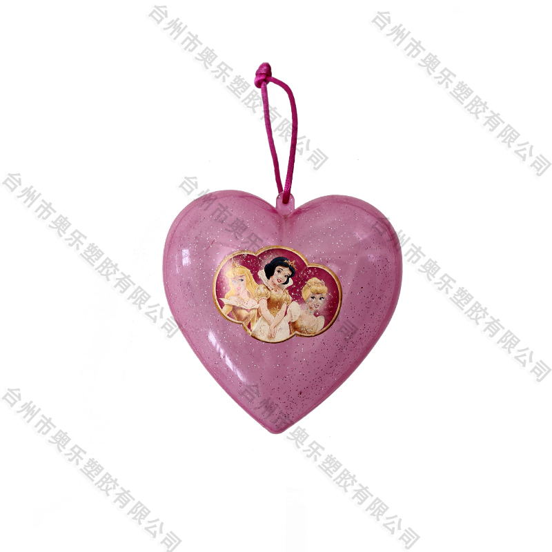 plastic heartshape box