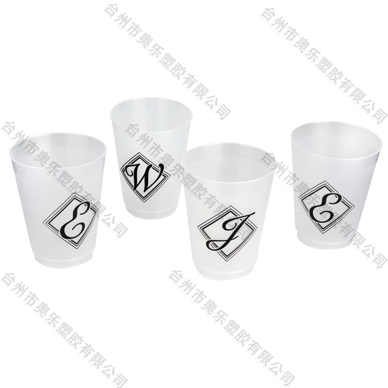 Plastic Letter cup