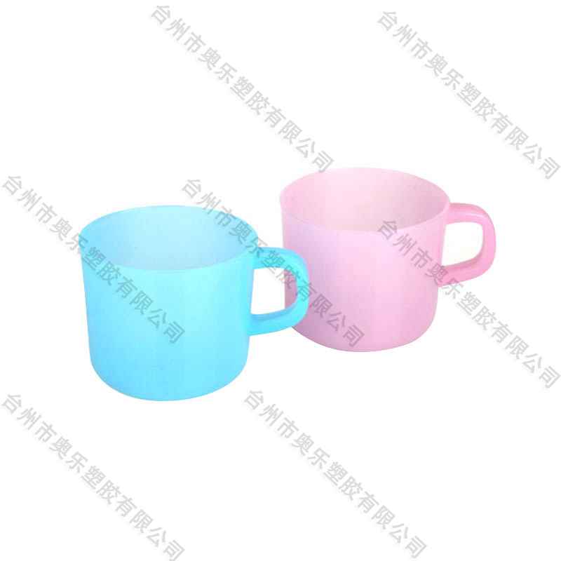 Plastic Frosted glass cup