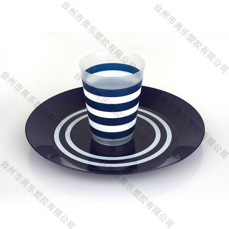 Plastic Stripe printing cup